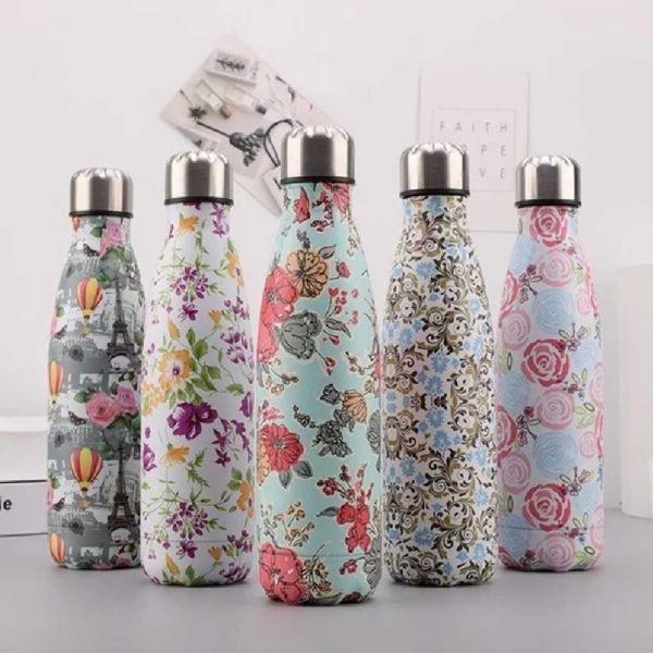 gourde tendance motif floral