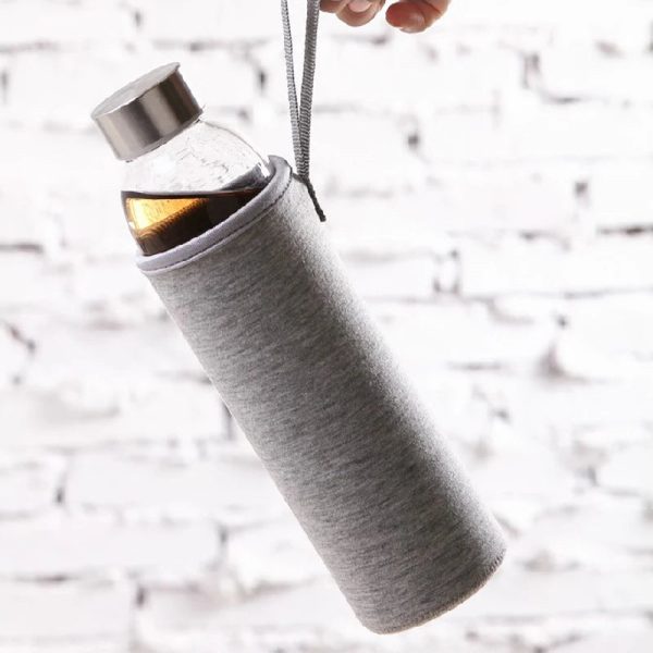 gourde en verre élégante