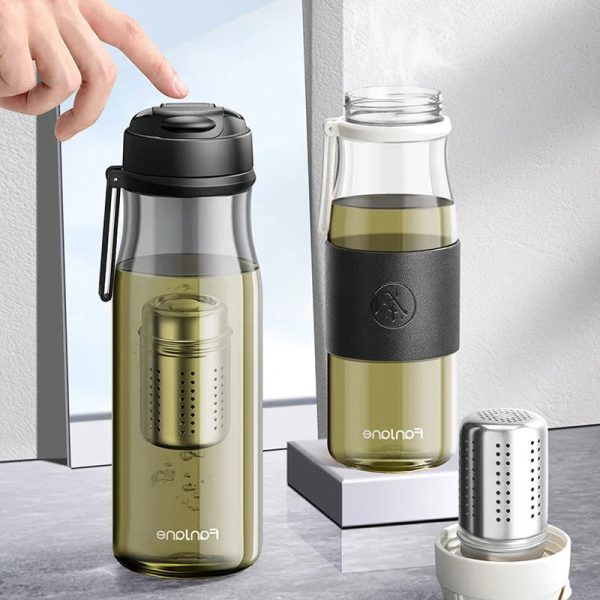 gourde tendance avec infuseur