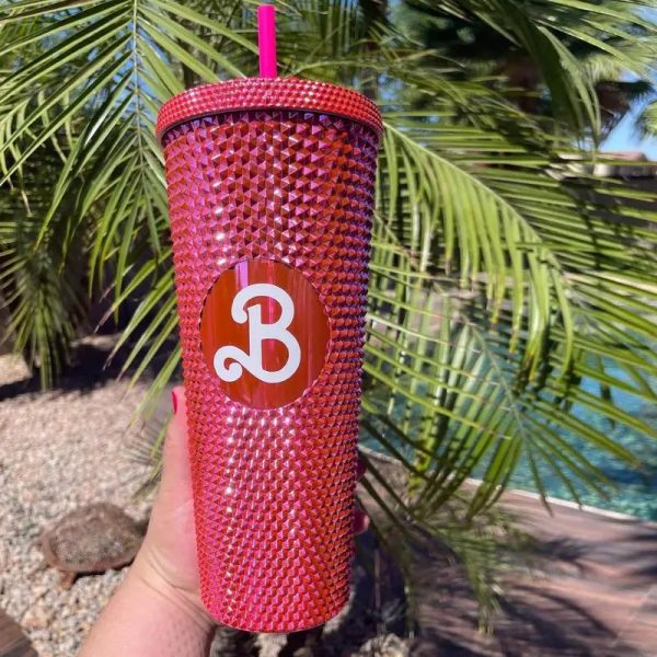 gourde tendance avec paille